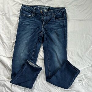 American Eagle Outfitters Blue Skinny Jeans